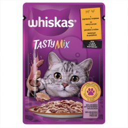 Whiskas Tasty Mix hrană umedă - miel, curcan 85 g