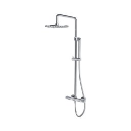 OMNIRES CT8044CR - Set duș CONTOUR cu baterie termostatică, crom lucios