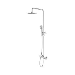 OMNIRES Y1244X/6CR - Set duș cu baterie termostatică Y crom lucios