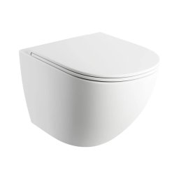 OMNIRES OTTAWAMWBM - Vas WC suspendat OTTAWA cu capac SoftClose, ceramică, alb mat