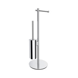 Suport de hârtie igienică și perie de toaletă OMNIRES MP60810CR MODERN PROJECT crom