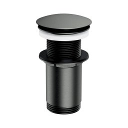 Ventil de lavoar OMNIRES A716GR CLICK-CLACK d. 6,6 cm grafit periat