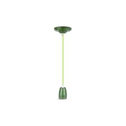 Cablu de alimentare 1xE27/60W/230V verde