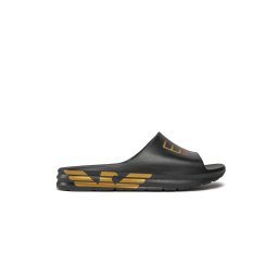 EA7 Șlapi XBP008XK337 M700 black+gold
