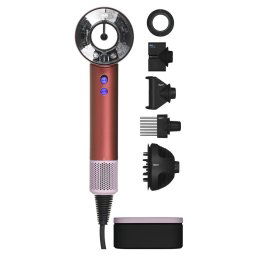 Uscator de Par Dyson HD16 Supersonic Nural 5 Accesorii Coafare Air Multiplier 1600W Strawberry Bronze / Blush Pink