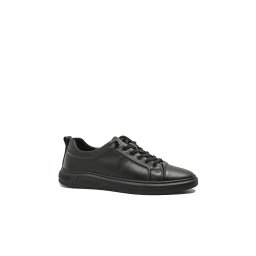 Pantofi sport bărbați Franco Gerardo perfect negri, din piele naturală FNX83055 -38 EU