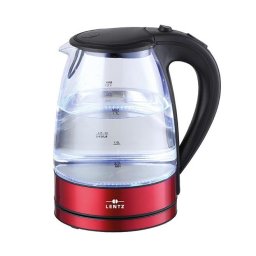 Fierbator LENTZ74128, 2200 W, 1.7 l, Rosu