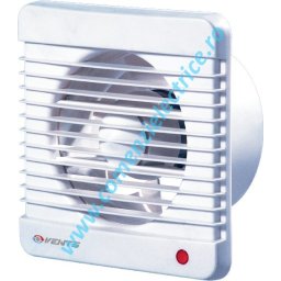 Ventilator axial 150mm cu timmer, intrerupator pe fir si senzor de umiditate Vents