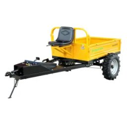 Remorca cu tractiune G2 ProGARDEN Alpine RM500T, 500kg, 1 osie, prindere bolt pentru motocultor, roti profil agricol 6.00-12, 4 prezoane