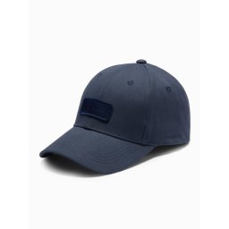 Ombre Men's baseball cap with patch - navy blue