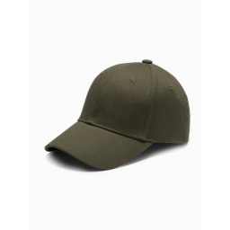 Ombre Men's one-color baseball cap - khaki