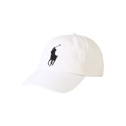 Polo Ralph Lauren Șapcă 'Classic' negru / alb