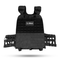 GymBeam Vestă cu greutăți Tactical Black