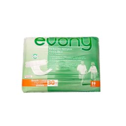 Evony Scutece Adulti 30 buc, marimea L