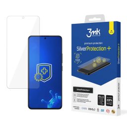 Folie de protecție Redmi Note 13 Pro / Poco M6 Pro / Note 13 / Poco X6 3mk Silver Protect+, Antimicrobiană Xiaomi Plastic