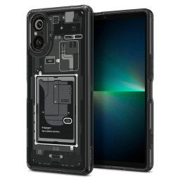 Husa Husa pentru Sony Xperia 5 V - Spigen Ultra Hybrid Zero One - Matte Black