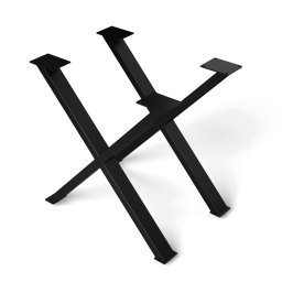 Blumfeldt UrbanFodge X picioare de masă, design modern, pentru proiecte DIY, capacitate de încărcare 200 kg (B-UFX800800)