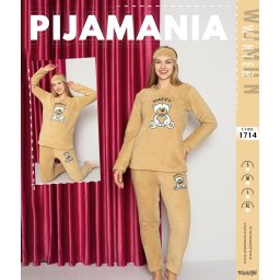 Pijama cocolino teddy