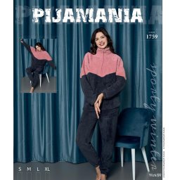 Pijama cocolino warm pink