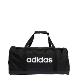 ADIDAS PERFORMANCE Geantă sport 'Linear Duffel' negru / alb