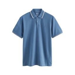 Next Tricou safir / albastru deschis