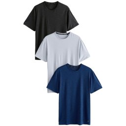Next Tricou funcțional albastru / albastru deschis / negru