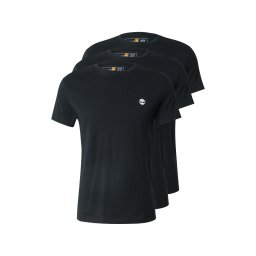 TIMBERLAND Tricou negru / alb