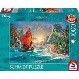 Schmidt Spiele Thomas Kinkade Studios: Moana - Moana, Jigsaw Puzzle (1000 pieces)