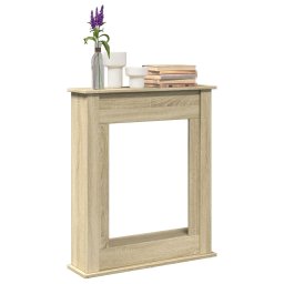 Masca de semineu, stejar sonoma, 75x20x87,5 cm, lemn prelucrat GartenMobel Dekor