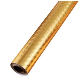 Set 2 Folii Aluminiu autoadezive pentru protectie mobila bucatarie AURIU 3D 60 x 300 cm