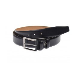 Curea barbati eleganta, din piele naturala, bluemarin 3.5 cm - DR1550BLM