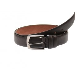 Curea barbati eleganta, din piele naturala ,maro 3.5 cm - DR1320M