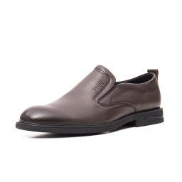 Pantofi barbati eleganti, piele naturala, E6E660001B-02, maro