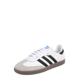 ADIDAS ORIGINALS Sneaker low 'Samba' gri / negru / alb