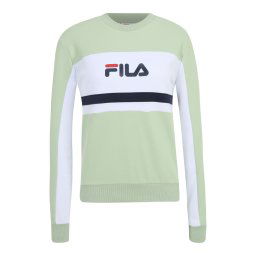 FILA Hanorac sport 'LISHUI' albastru / verde deschis / roșu / alb