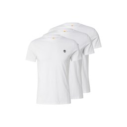 TIMBERLAND Tricou negru / alb