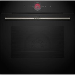 Cuptor HBG7321B1 incorporabil Electric, Autocuratare EcoClean, 71 l, Clasa A+, Negru