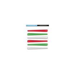 Clipsuri pentru par, profesionale din plastic 12 cm - 6 buc