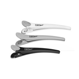 Set 6 Clipsuri Păr Antiderapante din Plastic, 11 cm, Culori Diverse - Accesorii Moderne și Rezistente pentru Coafură