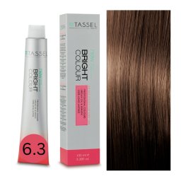 Vopsea de par cu keratina, ulei de argan si amoniac Bright Color nr 6.3, Blond Auriu Inchis- 100 ml