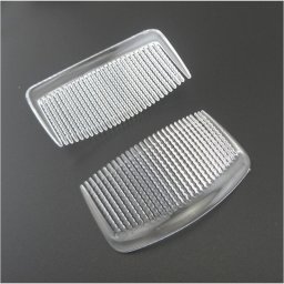 Pieptene pentru voal sau alte accesorii de par, transparent mic din plastic - 1 buc