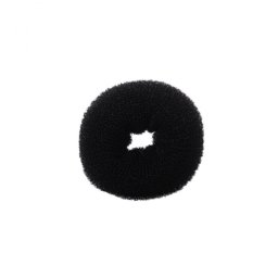Burete adaos de coc negru, rotund 2.5 cm - 1 buc