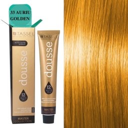 Pigment de par cu 12 uleiuri hranitoare si putin amoniac Dousse Tassel nr 33, AURIU 100 ml