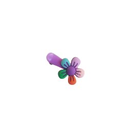 Clama pentru par MOV, cu floricica, tip clips - 1 buc