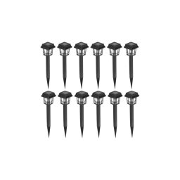 SET 12x lampă LED solară LED/0,06W/1,2V 1xAA 6500K IP44 100 mAh