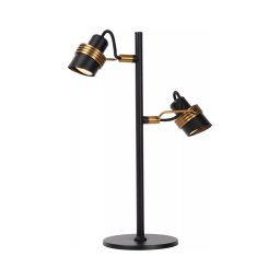 Lampă de masă Lucide 34544/02/30 TUNDRAN 2xGU10/5W/230V negru