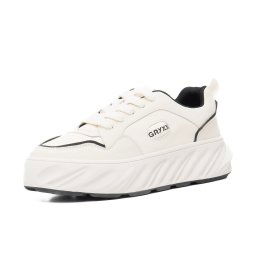 Pantofi dama sport, piele ecologica si naturala, 8FE23078A 47-Z, alb