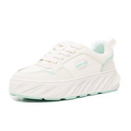 Pantofi dama sport, piele ecologica si naturala, 8FE23078C 13-Z, alb