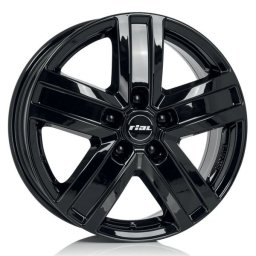 Janta Aliaj Rial Transporter Diamant Schwarz 6.5xR16 6x130 ET62