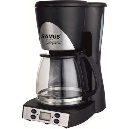 Cafetiera Samus Tempora 1000W neagra
